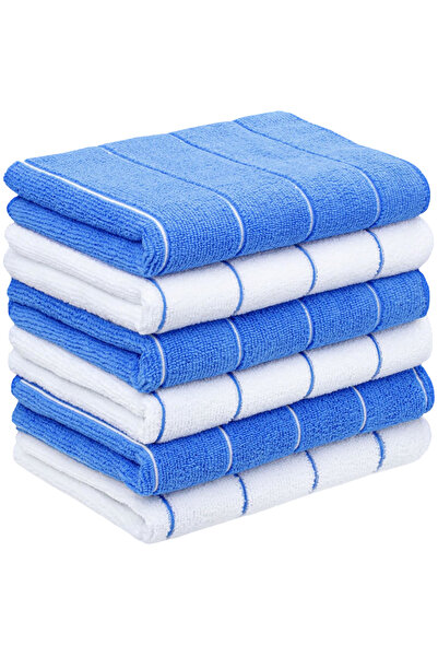 Other Tempery Microfiber Cloth Set - Professional, Absorbent, 40x60 cm - 6 pc...