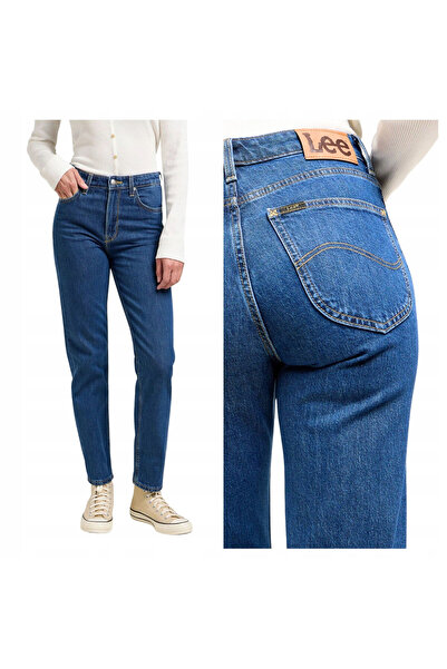Lee Women's Jeans, Lee, Cotton, Regular Length, Zipper, 5 Pockets, Blue, 27/31