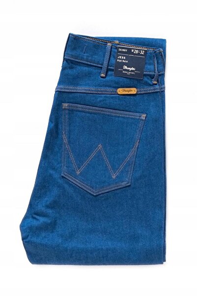 WRANGLER Blugi de damă, Wrangler, bumbac, lungime normală, fermoar, 5 buzunar...