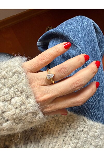 Rossetto Atelier Imported Vip Design Marquise Drop Ring