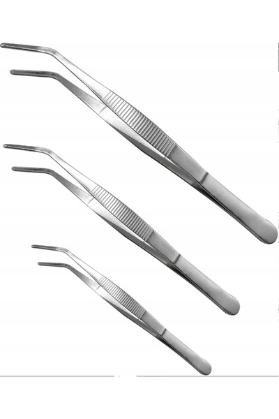 Other Kitchen Tongs Set - Stainless Steel, Durable - 3 Pieces, 20-25-30 cm, S...