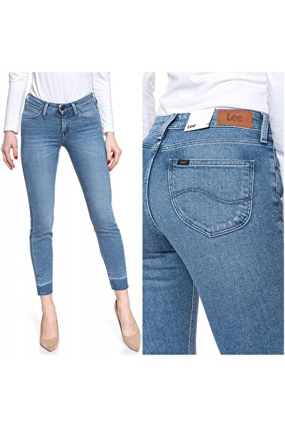 Lee Blugi de damă, Lee, Scarlett, 20459-48, bumbac, lungi, mici, denim, W30-L...