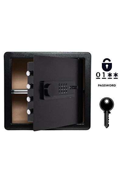 Other Armored Home Safe - Q235 Steel, Electronic Lock and Key - 36x40x30 cm, ...