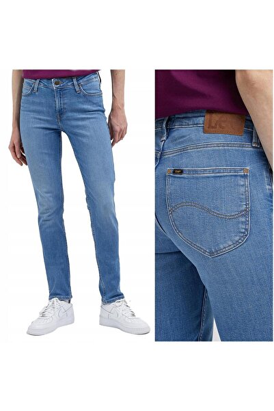 Lee Women's Jeans, Lee, Cotton, Regular Length, Zipper, 5 Pockets, Blue, 29/31