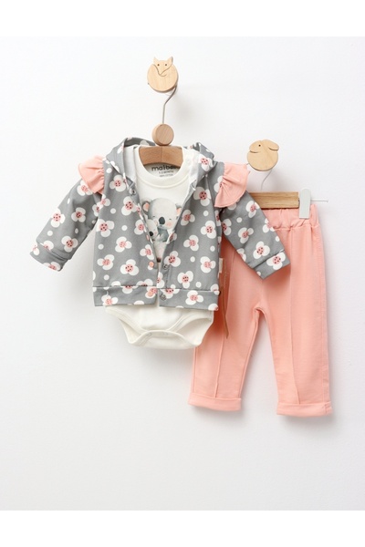 MiniKids Set 3 piese, Amazing Koala, cu roz 80 (9-12 luni)