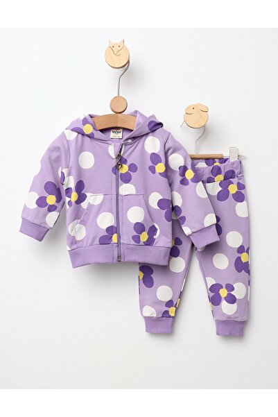 MiniKids Модел за обучение Lovely Flowers с лилаво 92 (18-24 месеца)