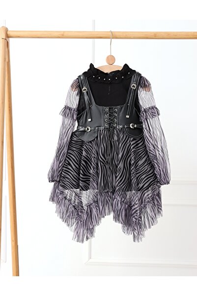 MiniKids Set Rebelde rochita si bluzita cu mov 152 (11-12 ani)