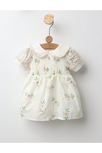 MiniKids Rochita cu floricele Clara model cu corai 92(18-24 luni)