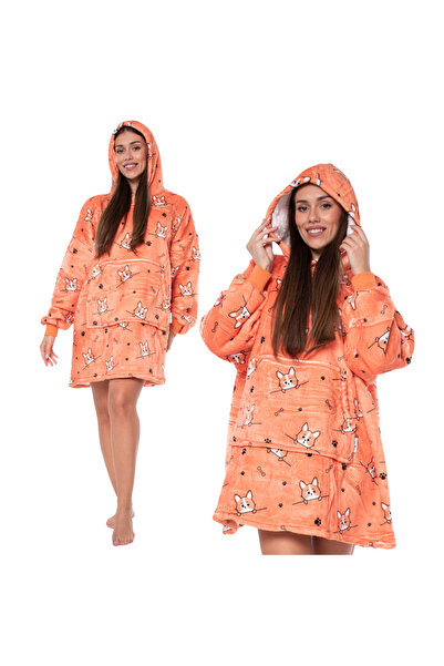 Other Hanorac tip pătură călduros — Pătură supradimensionată cu glugă și căpt...