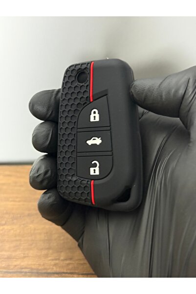 Luxe Aksesuarr Husă de protecție pentru telecomandă cu model tip fagure cu 3 ...