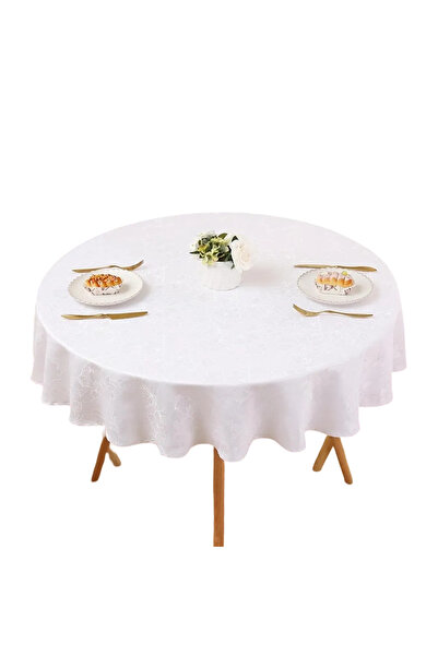 Other Smiry Tablecloth - Waterproof, Jacquard Pattern, Lotus Effect - 140 cm,...