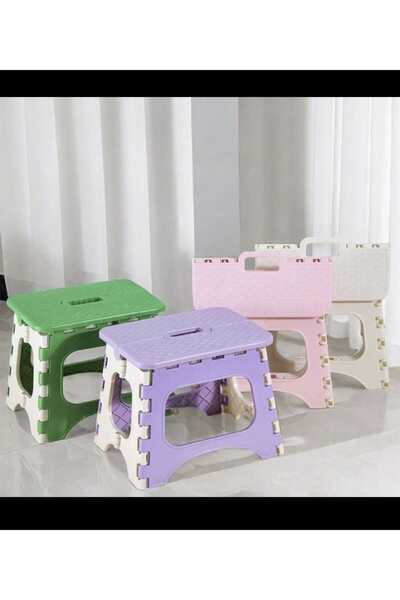 JML Plastic Folding Stool 22.5x23.5x29cm, with Handle