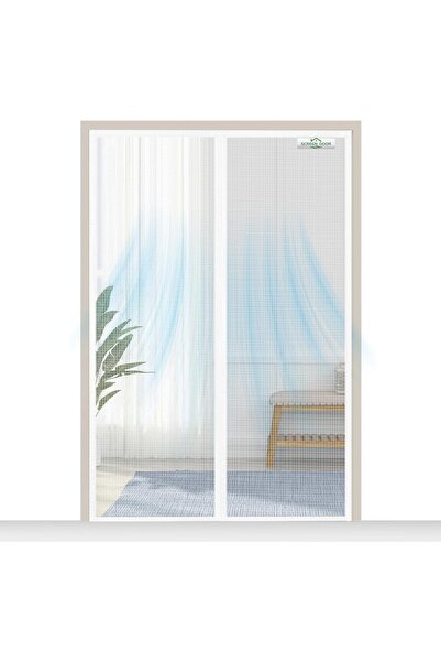 Other Magnetic Mosquito Net - Polyester, Double Panel Stitched - 75x200 cm, W...