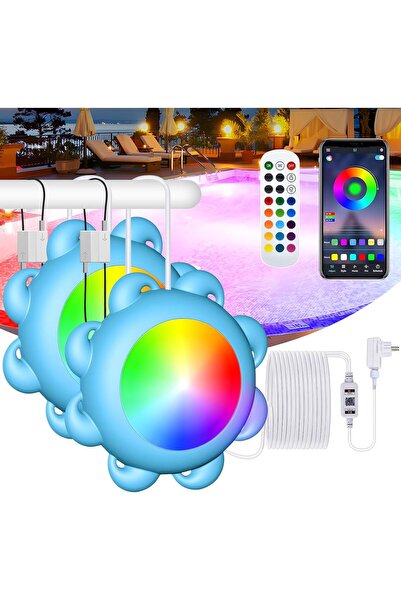 Other RGB Above Ground Pool Lighting System - LED IP68, App Control and Remot...
