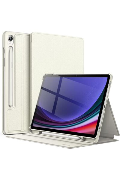 Other Samsung Galaxy Tab S9 11 Inch Case - PU Leather , S Pen Holder, Auto Sl...