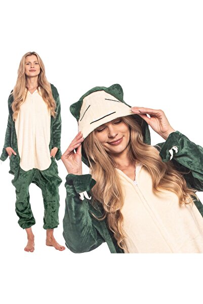 Other Women's Kigurumi Pajamas Snorlax Pokemon — Onesie, Character Costume XL