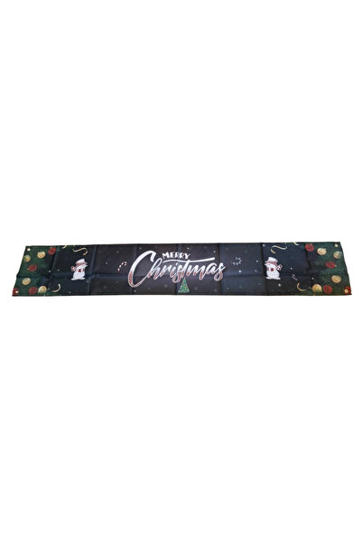 Other Banner Crăciun Merry Christmas - Decorațiune Ușă, Material Rezistent, 1...