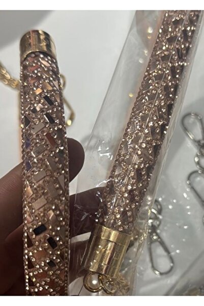 opsiyonel Taşlı çanta sapı çiftli