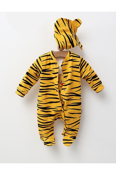 MiniKids Set 3 piese, Winnie & Tigger, galben 80 (9-12 luni)