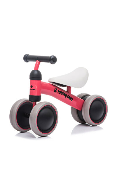 Kinderauto Bicicletă de echilibru Kinderplay LOVEly 18–30M roz EVA