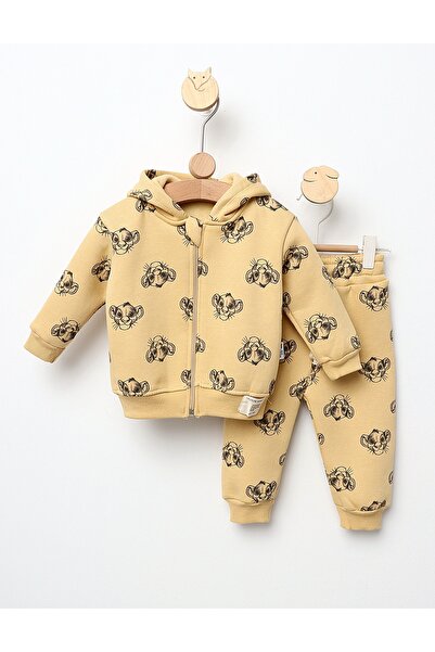 MiniKids Комплект от 2 части Симба Лъвчето жълто модел 92 (18-24 месеца)
