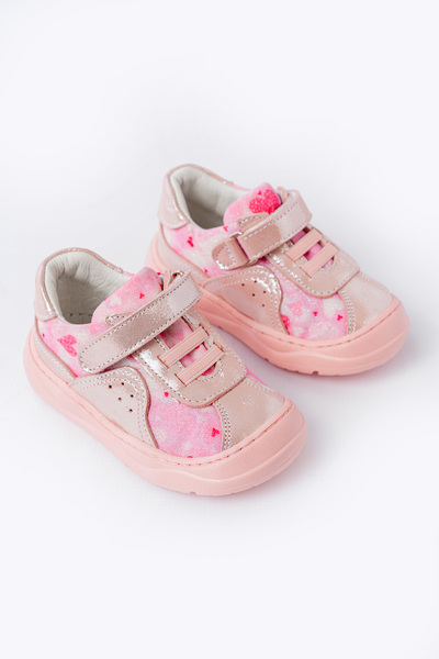 lina step Оригинални кожени ортопедични обувки с велкро за момичета, подходящ...