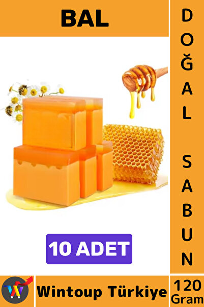 Wintoup # Solid Soap 100% Natural Herbal Organic Honey Soap for Hands, Face, ...