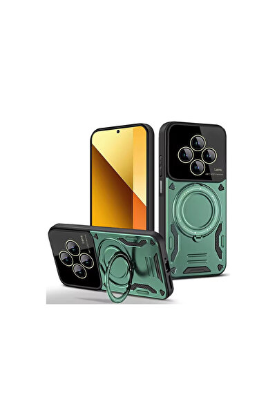 cepmoda غطاء REDMI "14C" D ماصّ للصدمات مع حامل كاميرا 360 درجة وحلقة حماية [...