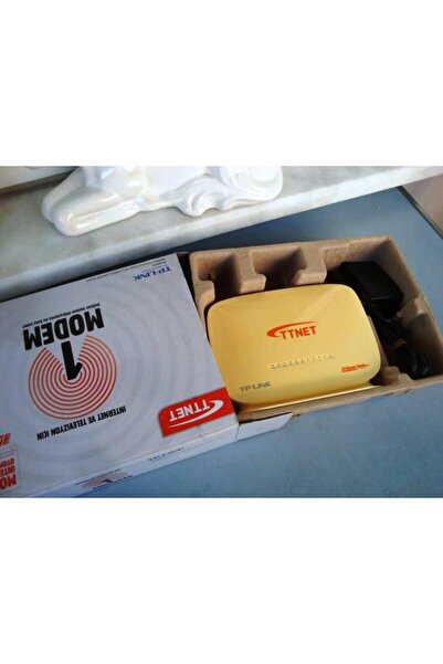 KYNC TP-Link TD-W9970 4 Port 300 Mbps VDSL2 Modem REFRUBISHED SARARMIŞ