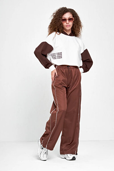 DAĞON'S Pantaloni de parașutism cu dungi duble