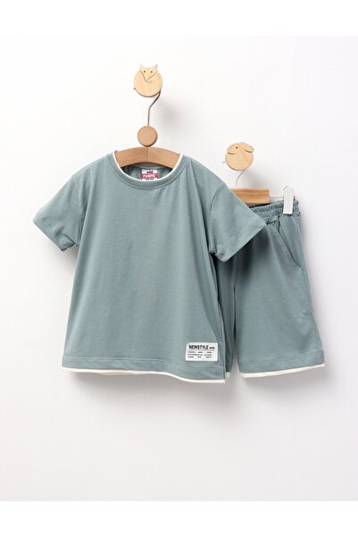 MiniKids Σετ NEWSTYLE για αγόρια πράσινο 134 (8-9 ετών)