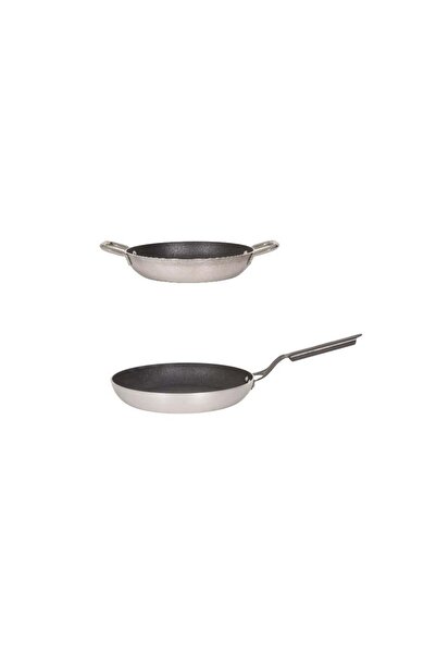 Mehtap Chefline Induction Base 32 cm Frying Pan and 20 cm Saucepan Set