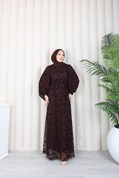 DURANS Loresa Dantel Elbise FLK01