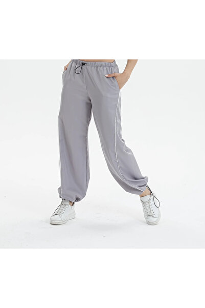 DAĞON'S Single Stripe Parachute Pants