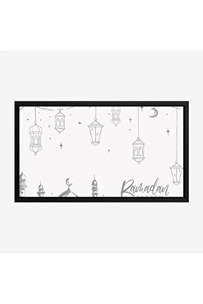 Tajridhome لوحة كانفاس رمضان - ديكور روحاني أنيق للبيت - لوحات رمضانية فخمة -...