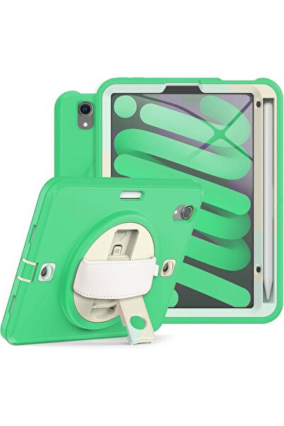 Other iPad Mini 6 8.3 inch Case - Shockproof, 360 Rotating Stand, Belt Strap,...