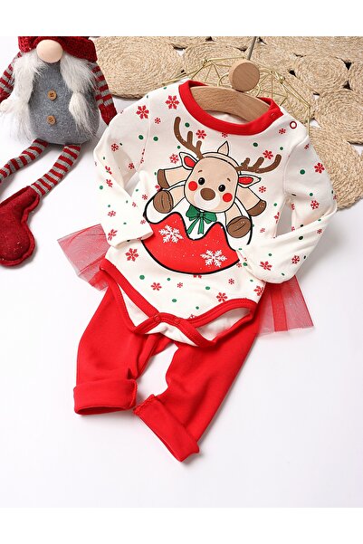 MiniKids Costumas Vixen model cu alb 92(18-24 luni)