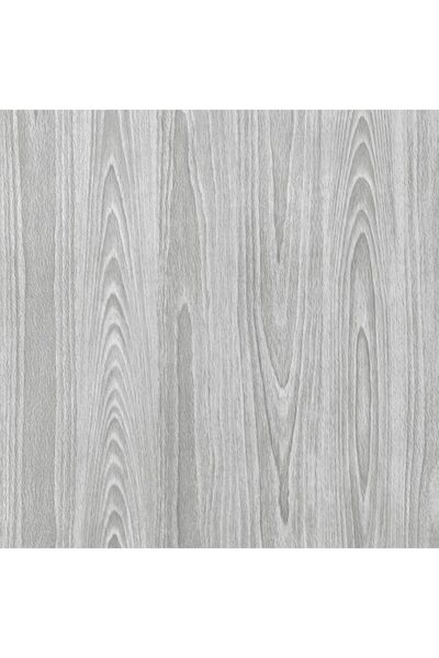 Other Furniture Self-Adhesive Film - Grey Wood Texture, Waterproof PVC - 44x3...
