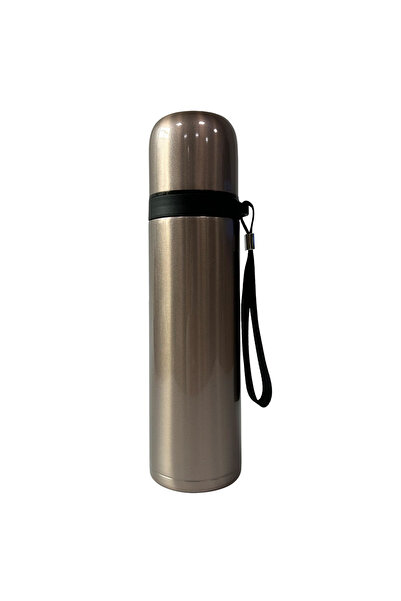 Other Thermos Mug - Stainless Steel, Double Wall, Leakproof - 500 ml, Gold