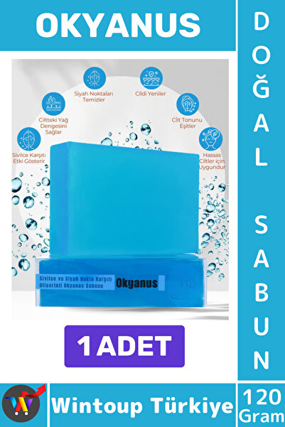 Wintoup # Solid Soap 100% Natural Herbal Organic Ocean Soap for Hands Face Ha...