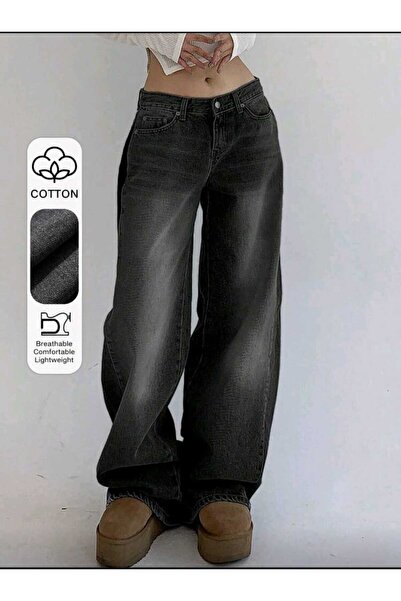 Semesia Wideleg Retro Jeans