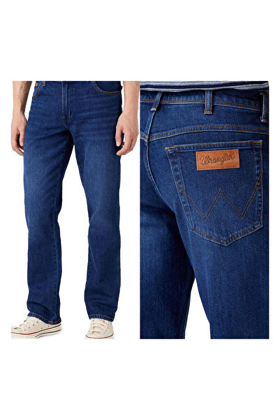 WRANGLER Blugi bărbătești, Wrangler, bumbac, lungime normală, fermoar, 5 buzu...