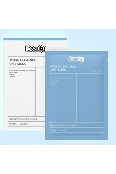 ibeauty HYDRO CERA-NOL FACE MASK 1BOX (4 PCS) 34G