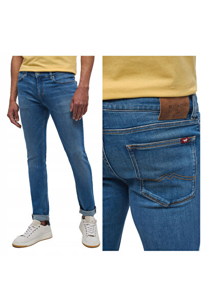Mustang Men's Jeans, Mustang, Atlanta, Regular Lenght, Cotton, Zipper, 5 Pock...