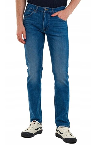 Lee Men's Jeans, Lee, Cotton, Regular Lenght, Zipper, 5 Pockets, Blue, 33/34