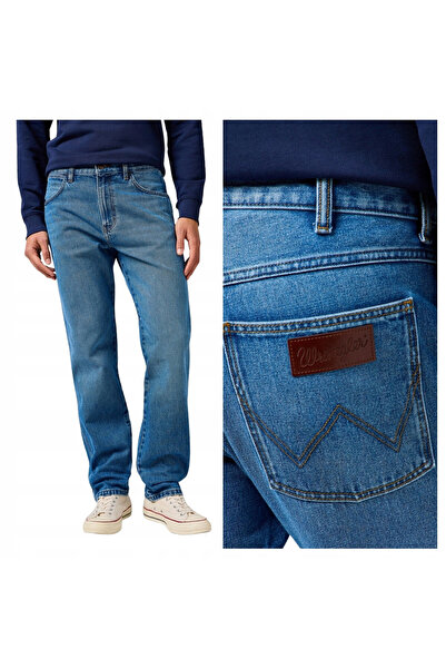 WRANGLER Blugi bărbătești, Wrangler, Frontier, lungime normală, bumbac, fermo...