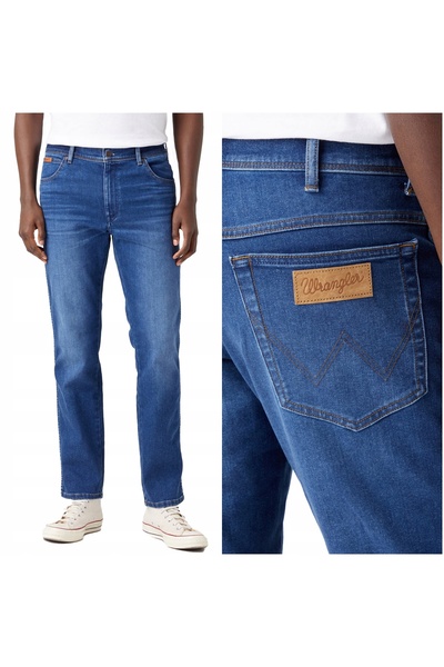 WRANGLER Blugi bărbătești, Wrangler, Texas, lungime normală, bumbac, fermoar,...