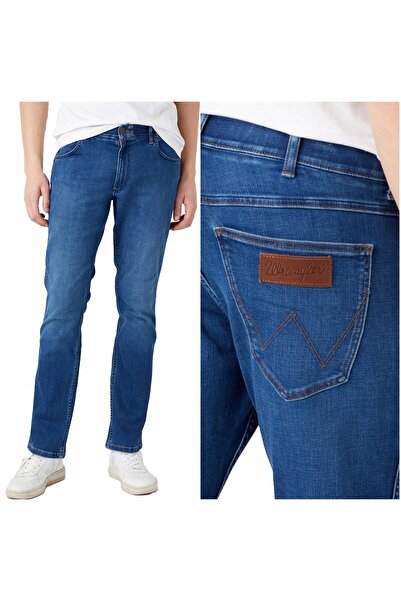 WRANGLER Blugi bărbătești, Wrangler, Greensboro, lungime normală, bumbac, fer...