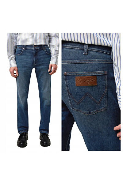 WRANGLER Blugi bărbătești, Wrangler, Greensboro, lungime normală, bumbac, fer...
