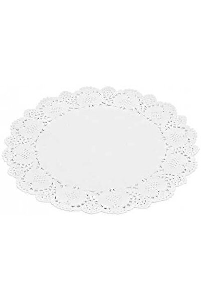 AyrStore Kağıt Dantel Tepsi Örtüsü Yuvarlak 28 cm - 100 Adet